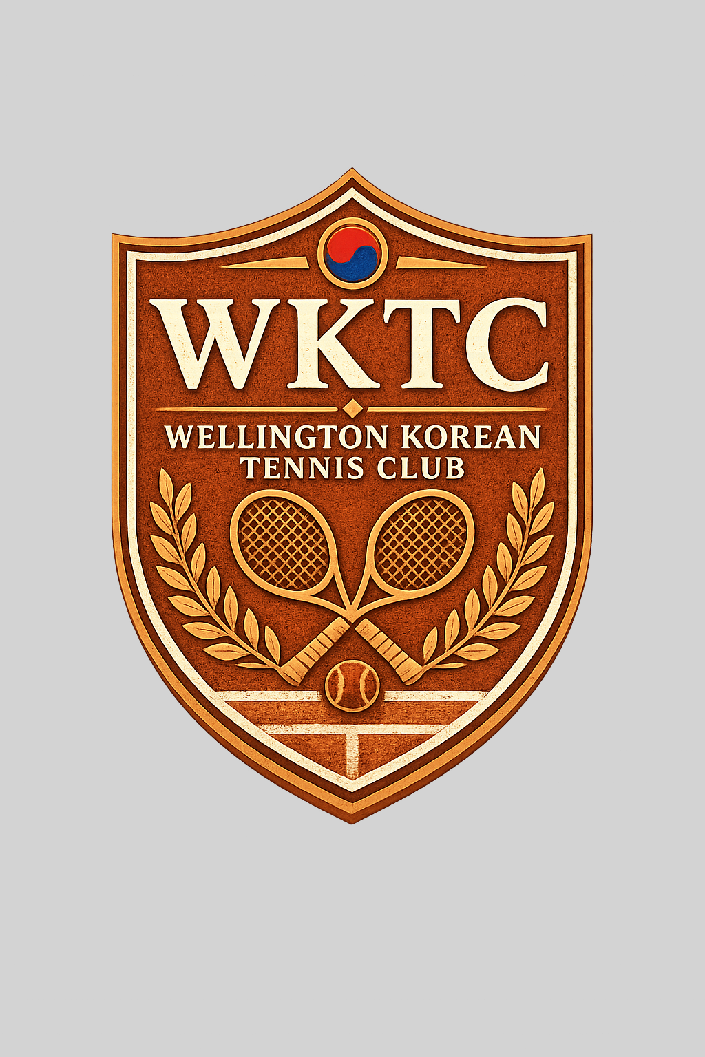 Wellington Korean Tennis Club WKTC 로고